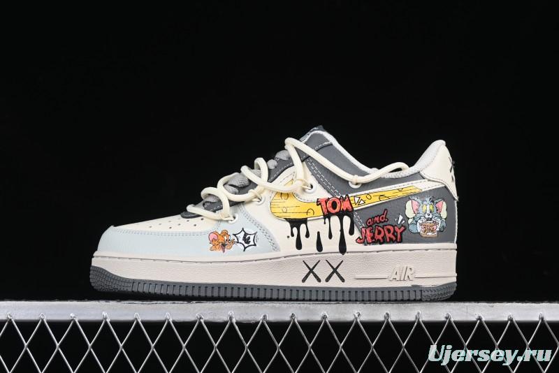 Nike Air Force 1 '07 Low Tom And Jerry Casual Sneakers - KS6896-555