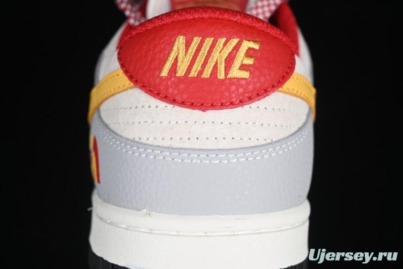 Nike SB Dunk Low The North Face Year of the Snake Collaboration Yellow Swoosh Anniversary Custom Low-Top Casual Skate Shoes - DJ2024-079