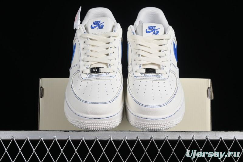 Nike Vlone x Air Force 1 '07 Low Collaboration Light Blue Casual Sneakers - AA5360-011