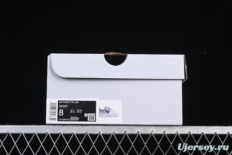 Nike Air Force 1 '07 Low Hand-Painted Broken Hook Casual Sneakers - CV2288-011