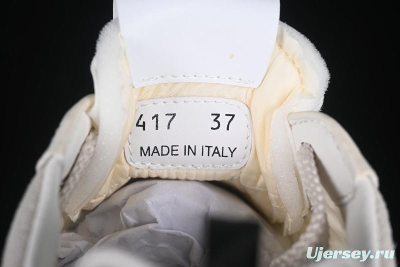 Miu Miu Suede Round Toe Lace-Up Women's Low-Top Casual Shoes in Beige - 99D4