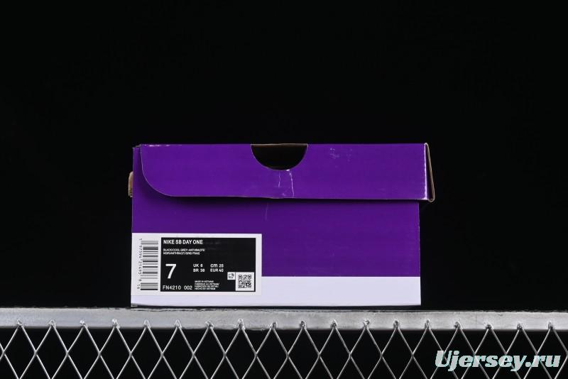 Nike SB Day One Low Top Casual Skate Shoes with Air Zoom Cushion - FN4210-002