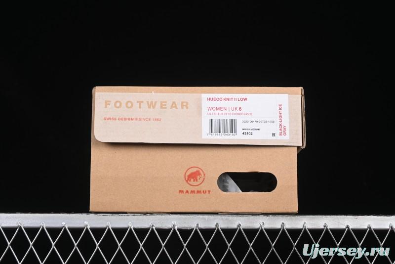 Mammut Hueco Knit II Low Hiking Shoes - Shock Absorption Slip-Resistant Durable for Trekking Mountaineering - 43102