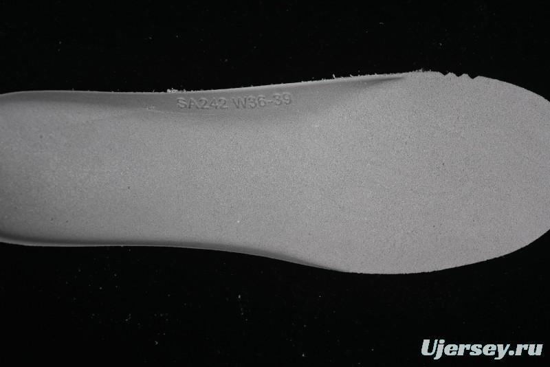 Choco Concert Leather Round Square Asymmetrical Fashion Sneakers White Pink - AJE5