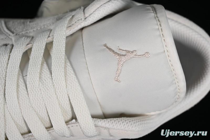 Nike Air Jordan 1 Low AJ1 Casual Sneakers in Earth Gray - FQ3055-100