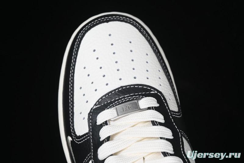 Nike Air Force 1 '07 Low The North Face Collaboration - Black Leather Low-Top Casual Sneakers - CH6336-513