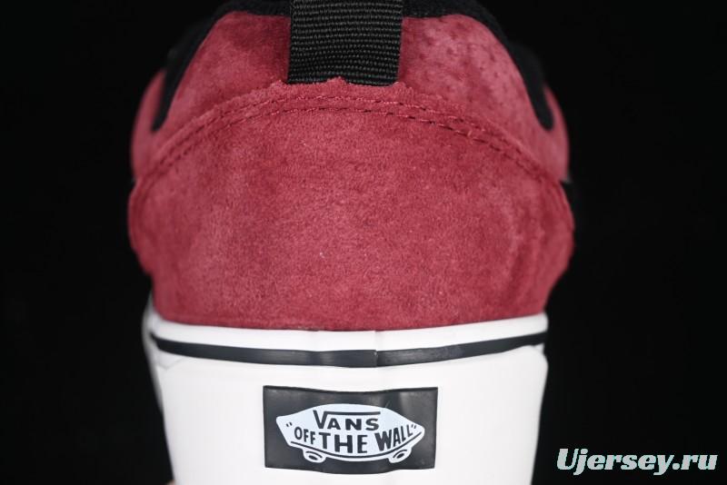 Vans Knu Skool DR Wine Red New Series Chunky Sneakers - VN000CZUVE8