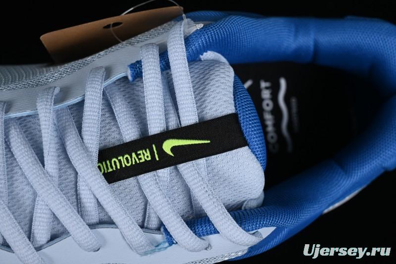 Nike Revolution 7 Wide Low-Top Running Shoes with Breathable Mesh and Durable Cushioning - FB2207-402