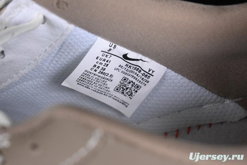 Nike Air Force 1 '07 Low The North Face Collaboration Light Brown Ghost Face Casual Sneakers - KK1988-065