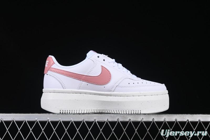 Nike Court Vision Alta Low-Top Casual Sneakers with Thick Sole - DZ5394-102