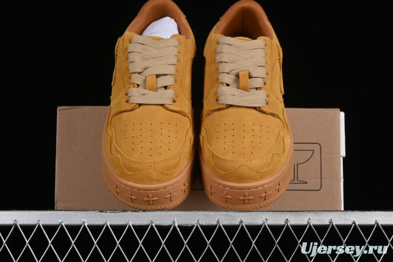 SMFK Comfortable Chunky Sole White Sneakers - T.D4