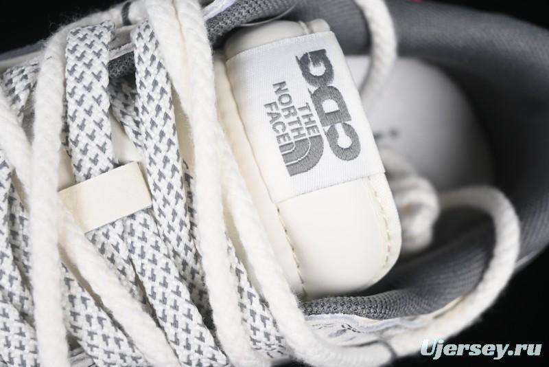 Nike SB Dunk Low The North Face x Supreme Collaboration Light Gray Hook Anniversary Custom Low-Top Casual Skate Shoes - YX5066-230