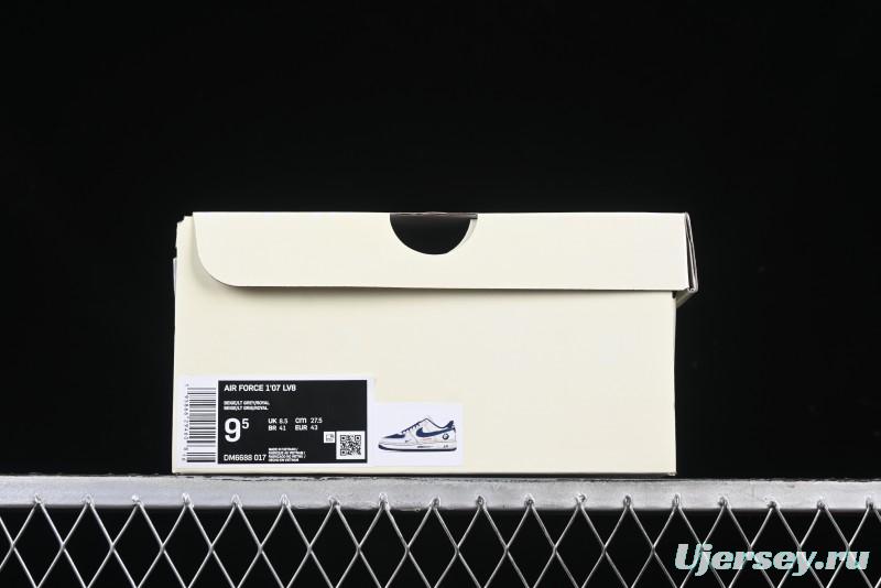 Nike Air Force 1 '07 Low BMW Collaboration Sky Blue White Low-Top Casual Sneakers - DM6688-017