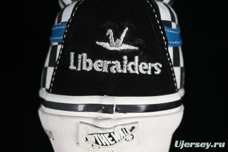 Vans SK8-Mid x Liberaiders Origami Checkerboard Mid-Top Casual Skate Shoes - VN0A3TKNQXH