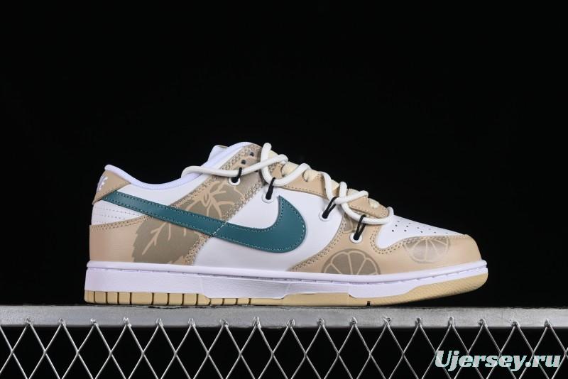 Nike Dunk Low SB Casual Sneakers with Mojito-Inspired Design - DV0833-100
