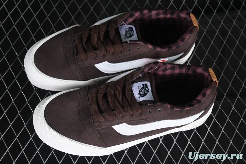 Vans Knu Skool Low Top Retro Casual Vulcanized Sneakers - VN000CS0DFN