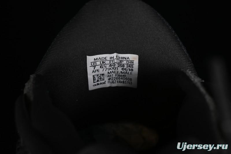 Adidas Yeezy 500 Black Casual Running Shoes - F36640