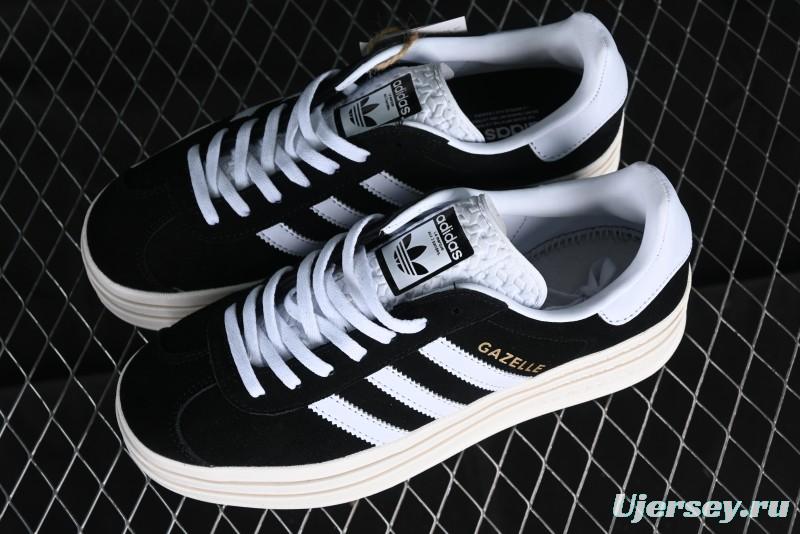 Adidas Originals Gazelle Bold HQ6912 Low-Top Sneakers with Thick Sole for Casual Wear, Non-Slip and Durable - HQ6912