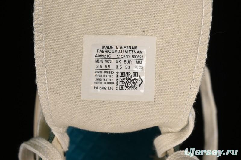 Converse Chuck 1970s High Top Casual Canvas Sneakers in Pine Green - A06521C