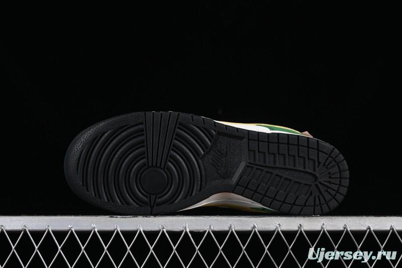 Nike SB Dunk Low Power Rangers Ankylosaurus Colorway Low-Top Casual Skateboarding Shoes - ZZ1998-006