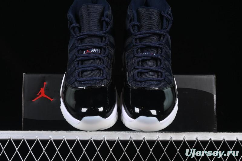 Nike Air Jordan 11 Retro High Navy Blue Basketball Shoes - CT8012-406