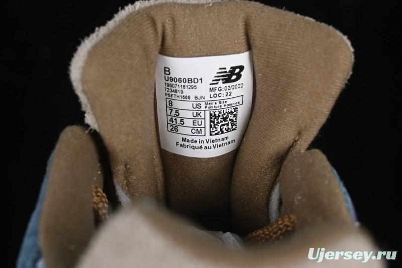 New Balance 9060 Retro Casual Running Sneakers with ABZORB Cushioning Technology - U9060BD1