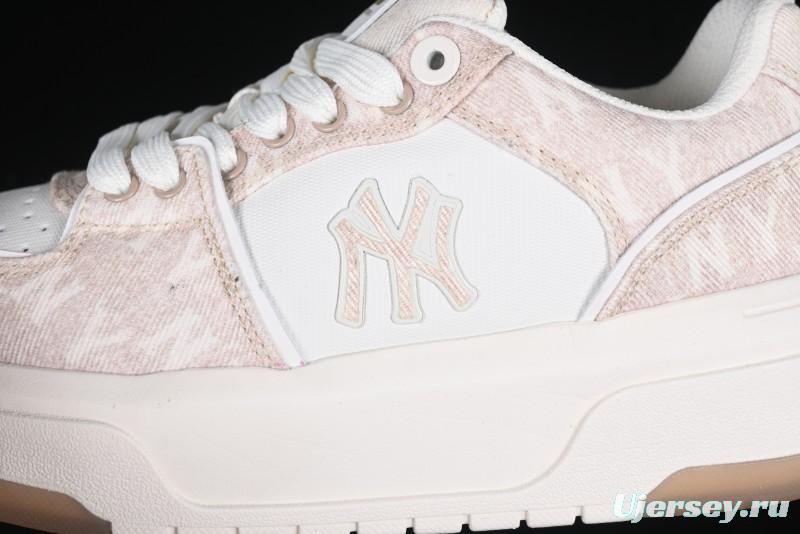 New York Yankees MLB Chunky Liner Denim Monogram SL Platform Sandals - 3ASXS015N50BGS