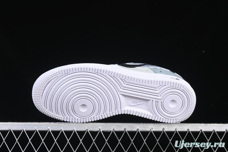 Nike Air Force 1 '07 Low Hand-Painted Broken Hook Casual Sneakers - CV2288-011