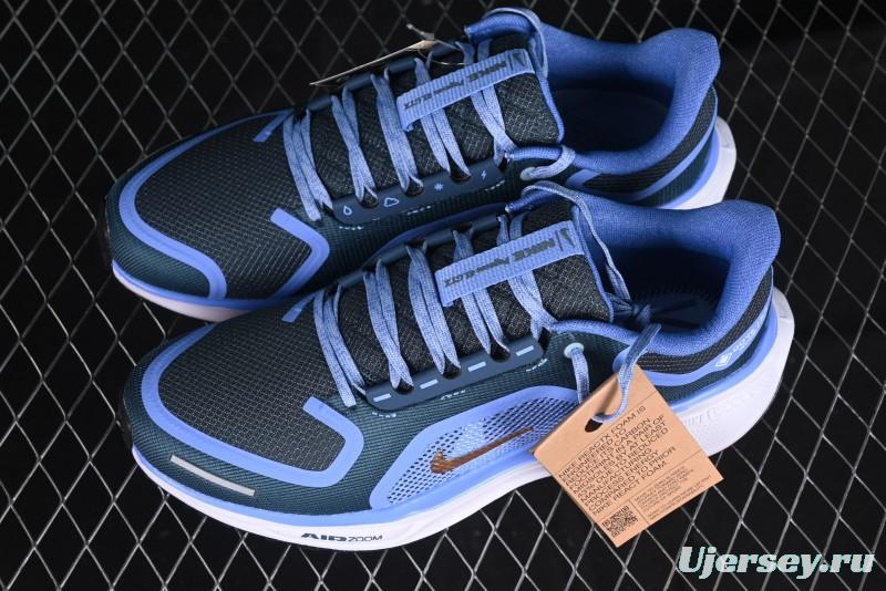 Nike Air Zoom Pegasus 41 GTX Waterproof Lightweight Running Shoes with Breathable Mesh Upper - FQ1357-400