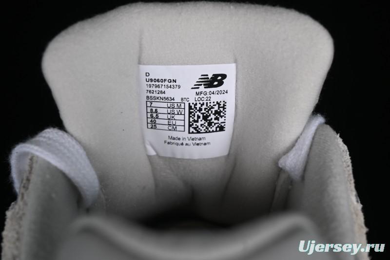 Joe Freshgoods x New Balance 9060 Retro Casual Running Sneakers with ABZORB Cushioning - U9060FGN