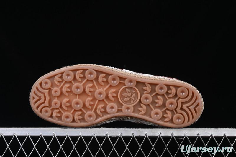 Adidas Clot x Originals Gazelle Indoor Retro Casual Slip-Resistant Wear-Resistant Low-Top Sneakers - IH3642