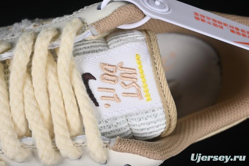 Nike Air Force 1 '07 Low Casual Sneakers with Pop Mart Molly Design - FJ7740-210