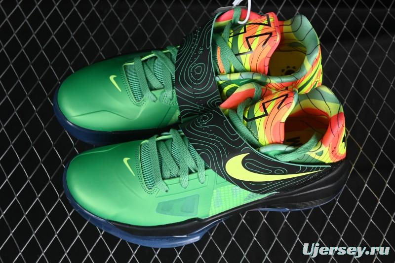 Nike KD 4 Weatherman All Star Basketball Shoes with Zoom Air Cushion and Adaptive Fit System - FN6247-300