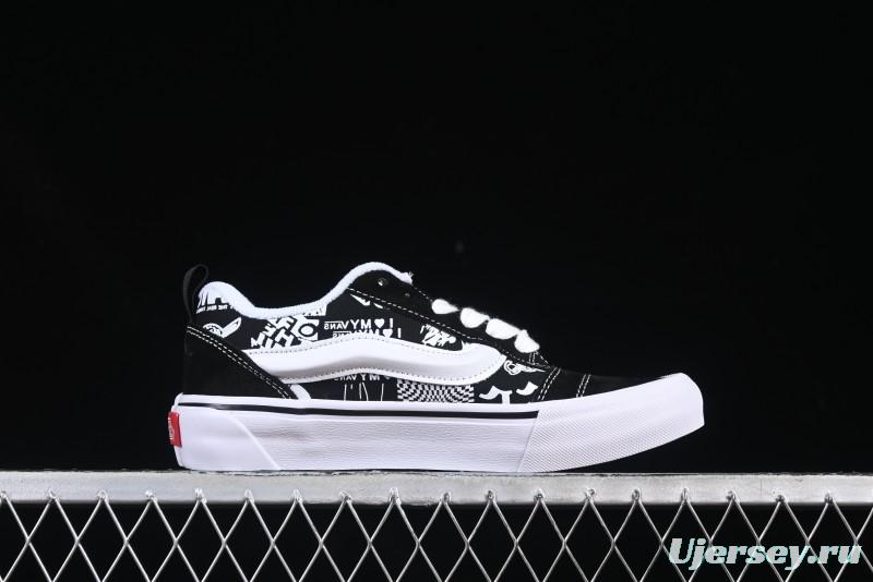 Vans Knu Skool Comfortable Fashion Slip-Resistant Wear-Resistant Low-Top Casual Sneakers - VN000CS0239