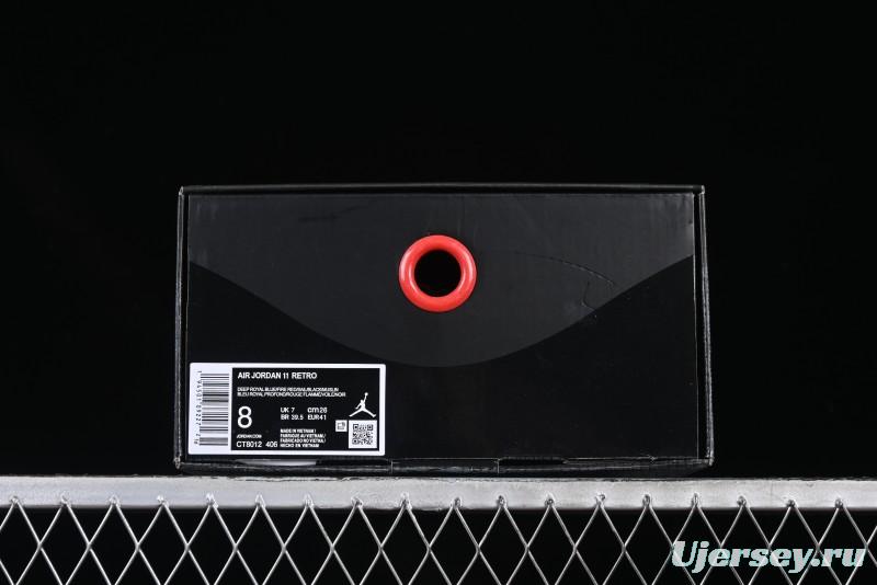 Nike Air Jordan 11 Retro High Navy Blue Basketball Shoes - CT8012-406