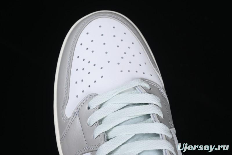 Nike Air Jordan 1 Low OG CNY AJ1 Snake Year Limited Silver Snake Low-Top Retro Basketball Shoes - HF3144-100