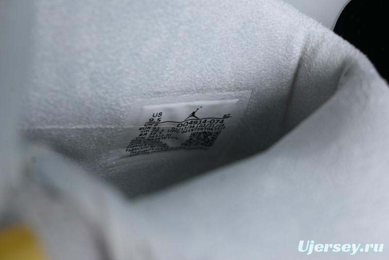 Nike Air Jordan 6 Retro Paris Olympics Sneakers with Metallic Gold Accents - DQ4914-074