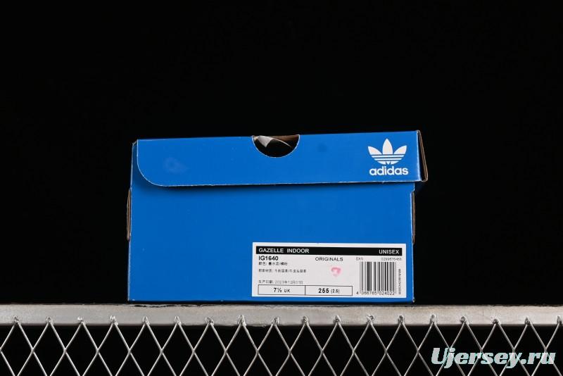 Adidas Originals Gazelle Indoor IG1640 Retro Casual Slip-Resistant Low-Top Sneakers