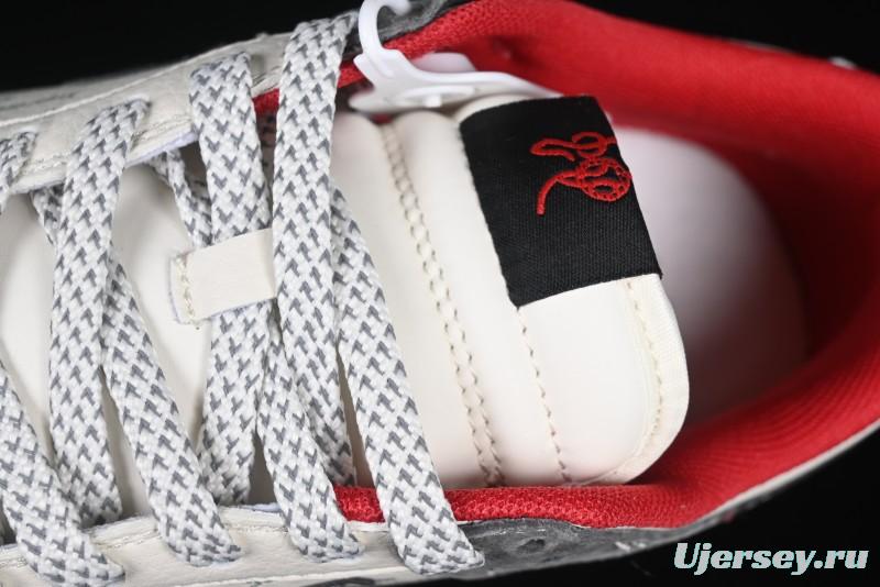 Nike SB Dunk Low Supreme Collaboration Bullet Screen Black Check Anniversary Customized Low-Top Casual Sneakers - FC1688-208