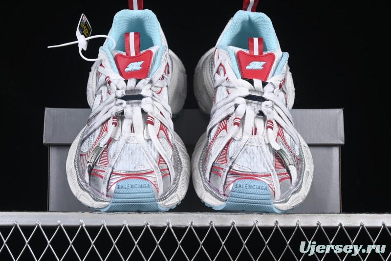 Balenciaga Phantom Sneaker 3XL Running Shoes with Transparent Heel Strap - W3XCH1614