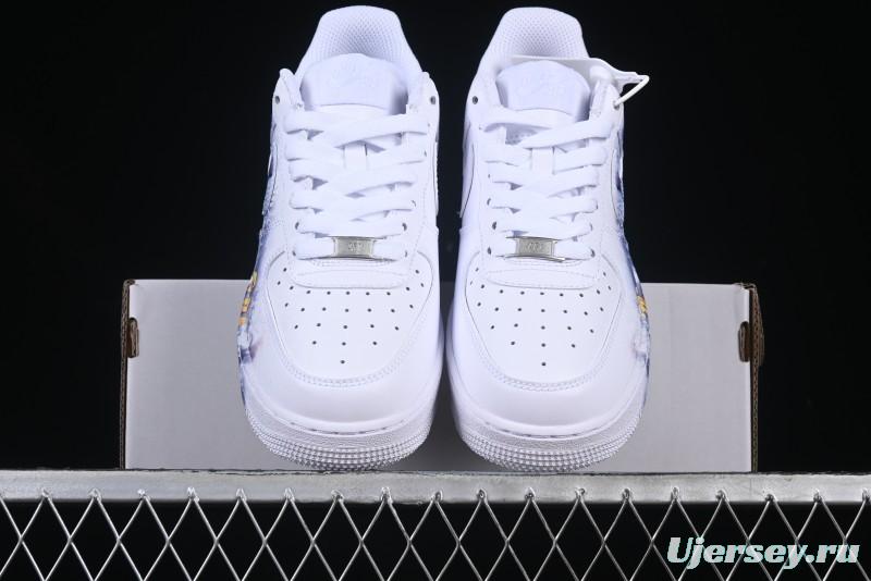 Nike Air Force 1 '07 Low Casual Sneakers with All-sole Air Cushion - DD8959-100