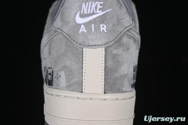 Nike Air Force 1 '07 Low "Lose Heart" Custom Casual Sneakers - CW2288-668