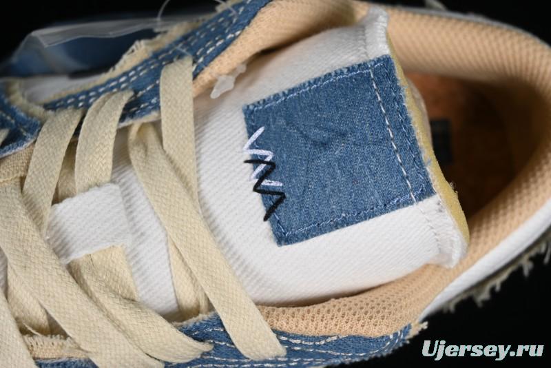 Nike Air Jordan 1 Low SE "WRMK" AJ1 Sashiko Stitch Low-Top Casual Sneakers - FN7670-493