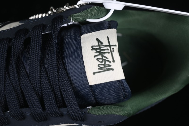Nike Air Force 1 '07 Low Stussy Collaboration Explosive Blue Low-Top Casual Sneakers - KK1988-040