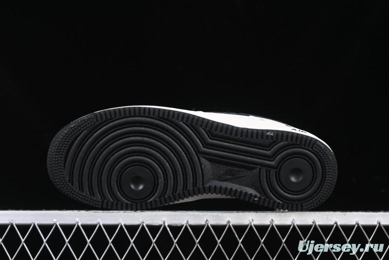 Nike Air Force 1 '07 Low Supreme Collaboration Casual Sneakers in Beige Black Red - BB7518-019