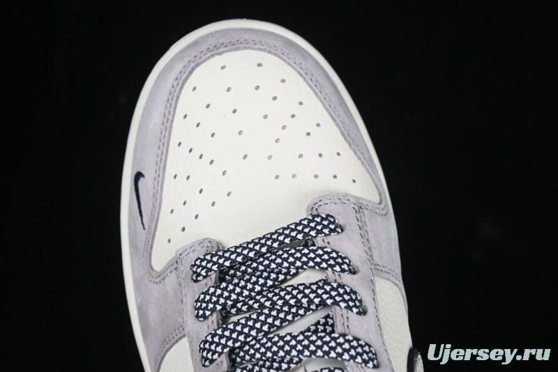 Nike SB Dunk Low MLB Collaboration Embroidered Blue Logo Anniversary Custom Low-Top Casual Skate Shoes - DJ2024-092