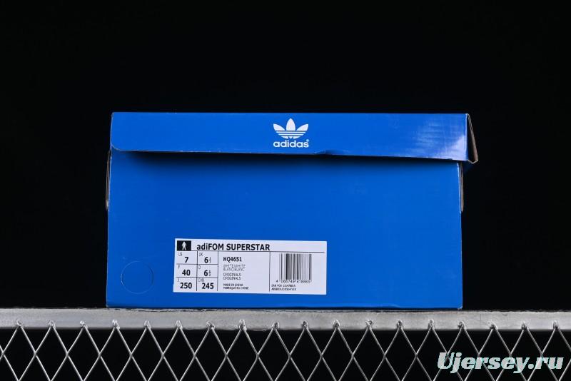 Adidas Originals Adifom Superstar Sustainable Foam Slip-On Sneakers with Metaverse Concept - HQ4651