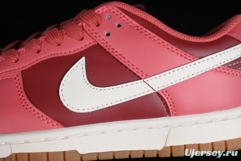 Nike Dunk Low SB Casual Sneakers in Strawberry Bear Colorway - DD1503-603