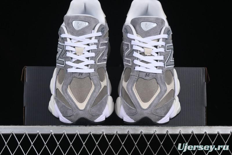 New Balance NB9060 Series Retro Casual Running Shoes with ABZORB Cushioning - U9060LBA