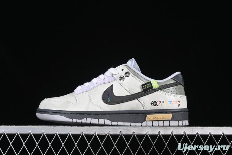 Nike Dunk Retro Low-Top Casual Sneakers with Panda Mischief Mountain Theme - DD1391-103